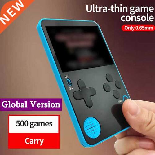 Ultra Thin Handheld Video Game Console Portable Game Player