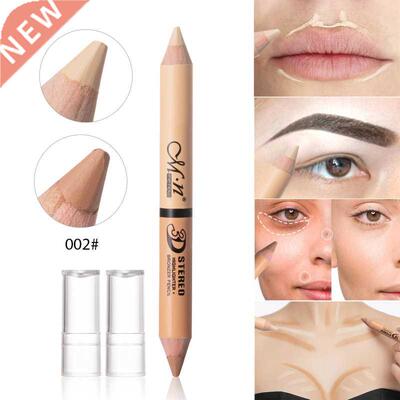 Double Ended Eyes Concealer Pencil Wooden Made Handle Soft F