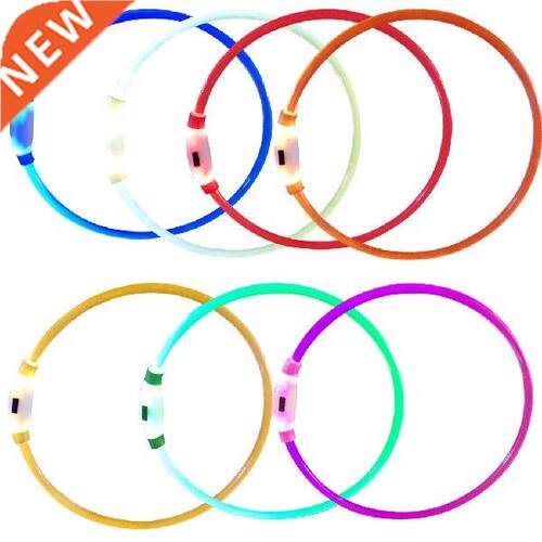 Usb Charging Luminous Collar Luminous Pet Collar Led Dog