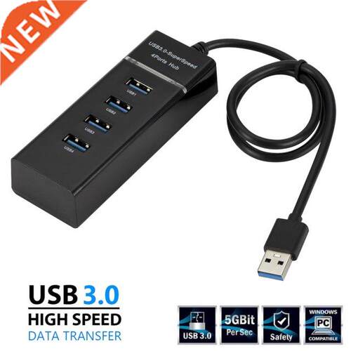 4 ports USB 3.0 HUB Splitter High Speed HUB High-Speed Multi