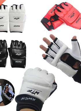New Half Finger Fight Boxing Gloves Mitts Sanda Karate Sandb