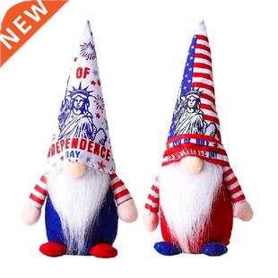 Independence Day Gnome Statue of Liberty Plush Elf Dwarf