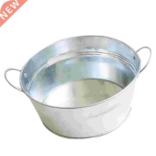 1Pc Nordic Iron Bucket for Gardening Antique Pot Plant