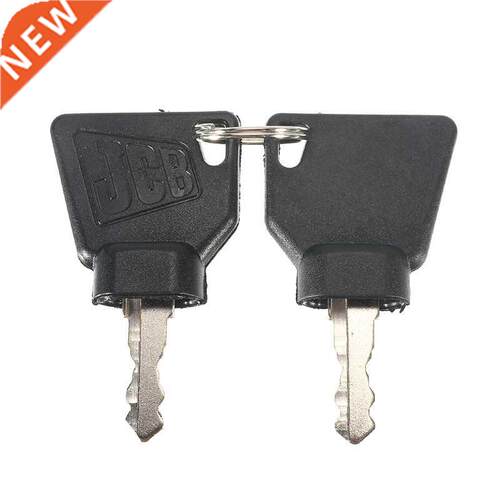 2 Pcs Ignition Start Key Switch Starter key JCB 3CX Excavat