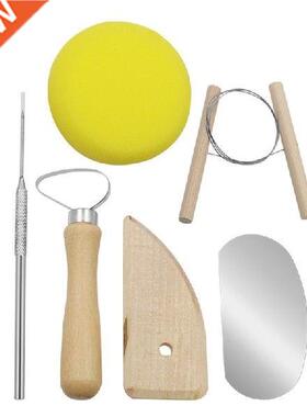 8 Pieces Polymer Clay Tools Kit Ceramic Pottery Modeling