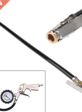 ir Tyre Infltor Pressure Cr uto Tire Pump Hose Guge Fl