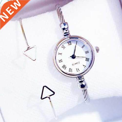 Women Silver Steel Bracelet Watches Casual Luxury Female Exq