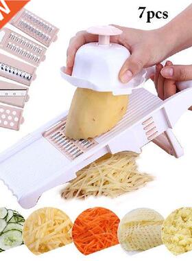 Mandoline Peeler Grater Vegetables Cutter tools with 5