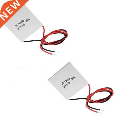 2Pcs 40X40mm Thermoelectric Power Generator SP1848-27145 Pel