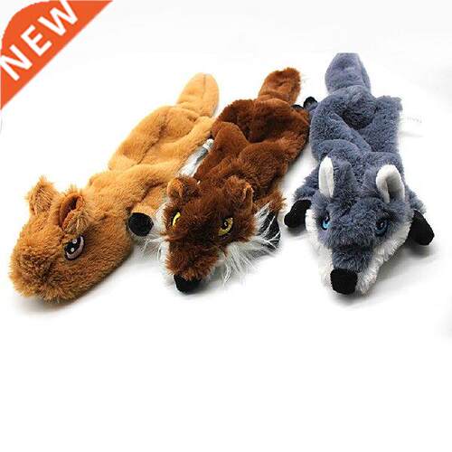 Cute Plush Toys Squeak Pet Anmal S Wolf Stuffed Anmal