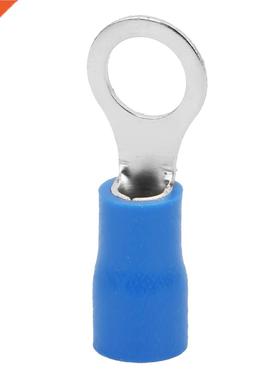 1000Pcs Cold Pressed O Type RV2-5 Brass Insulated Crimp Term