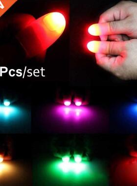 Finger light 1Pcs Magic Light Up Thumbs Fingers Trick