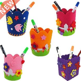 Fabric Pen Holder Non-woven Material Package Handmade DIY