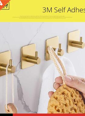 3M Sticker Adhesive Stainless Steel Wall Mount Holder Hook 1