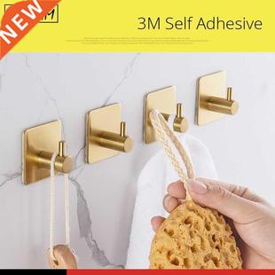 3M Sticker Adhesive Stainless Steel Wall Mount Holder Hook 1