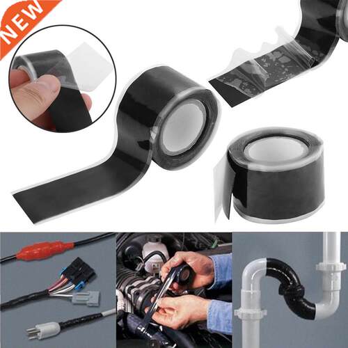 Self-Fusing-Wire Rubber Black Silicone Waterproof 1pcs Bondi