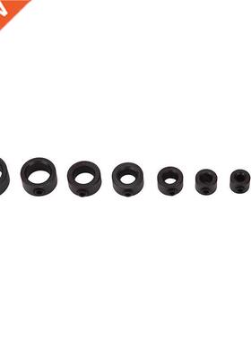 8Pcs Woodworking Tools Drill Bits Depth Stop Collars Ring Po