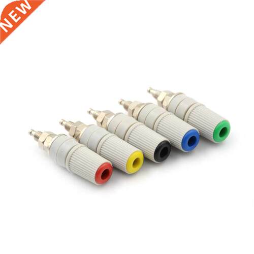 m 30A M5 Bndng Post Copper Banana Panel Socket Plug Aud