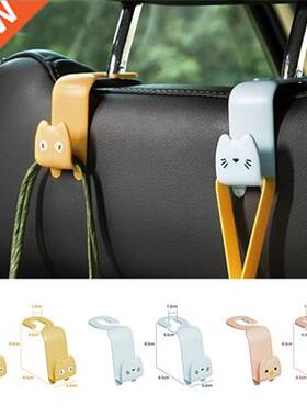 2Pcs Multi-functional Car Back Seat Hook Rear Headrest