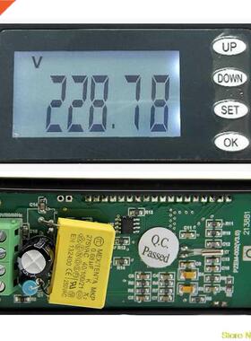 Clear 20A AC Panel Power Meter Monitor KWh Time Watt Voltmet