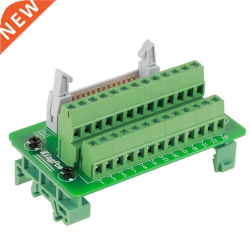 IDC26P DIN Rail 26Pin 5mm Mount Interface Module Male Connec