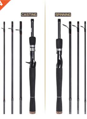 New CAPACI Carbon Small Sea Pole Fiber Telescope Fishing Rod
