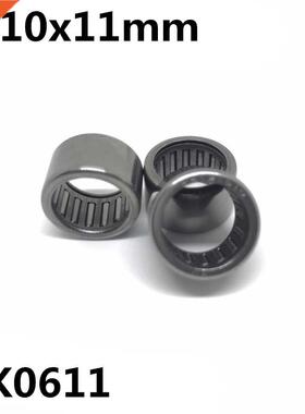 10pcs HK0611 6x10x11 mm Bearing Shell Type Needle Roller Bea