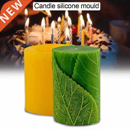 10*6.5*6.5cm Wholesale 3D Silicone Candle Mold Craft Moluds