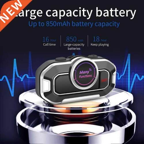 Universal Helmet System Motorcycle Bluetooth-compatible Head