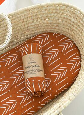 Kangobaby New 100% Cotton Newborn Muslin Swaddle Comfortable