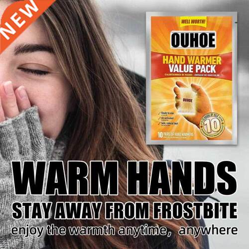 10/40pcs Body Warmer Stick Lasting Heat Patch Keep Hand Leg
