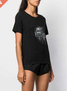 2021 Summer Women Clothing Fashion Letter Print Tshirt 100%