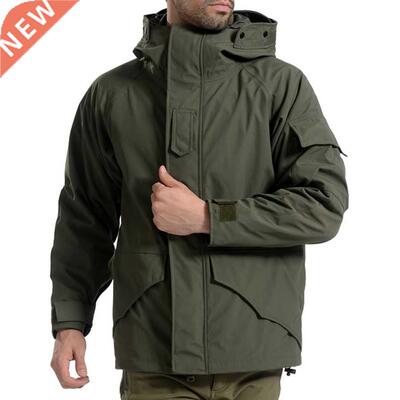 G8 Men Winter Camouflage Thermal Thick Coat + Liner Parka Mi