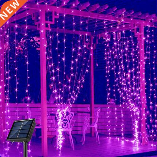 Christmas Decoration 2023 Festoon Led Light Solar Fairy Curt