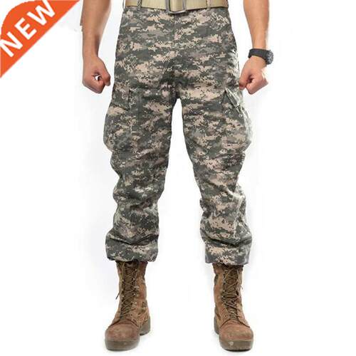 Men's Army Camouflage Cargo pants New Brand Trouser
