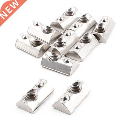 10x M8 Female Thead oll-in Ball Sing T SNut Silve