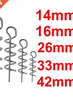 Pasadores de pesca de 20, 40 o 100 piezas, tornillo de pesca