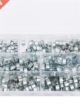 140PCS ssorted Double Er O Clips Steel Zinc Plted Hydrul