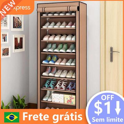 Dustproof Non-woven Cloth Fabric Assembly Shoe Storage Combi
