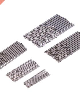 50 Pcs Speed Steel 1/1.5/2/2.5/3 mm Titanium Plated Twist Dr