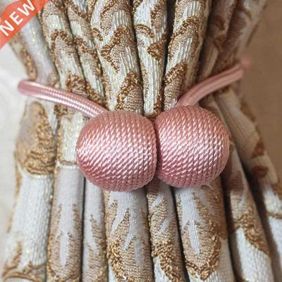 Magnetic New Pearl Curtain Simple Tie Rope Accessory Rods A