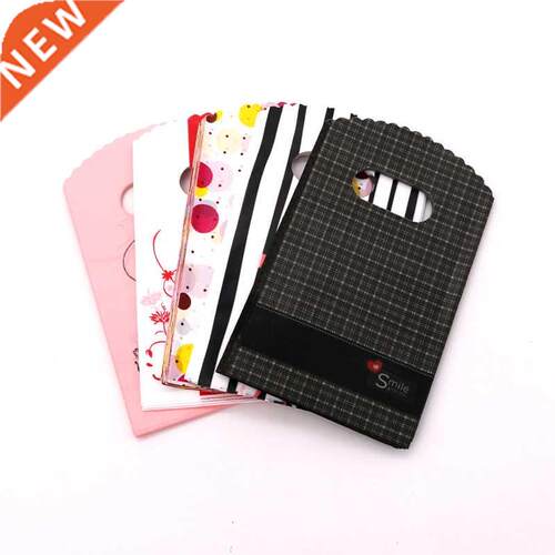 50Pcs/Lot Multi Designs Small Plastic Bag 9x15cm Boutique Gi