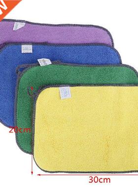 1pc Car Care Polishing Wash Towels Plush Microfiber Washing