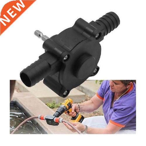 Portable Electric Drill Pump Diesel Oil Fluid Water Pump
