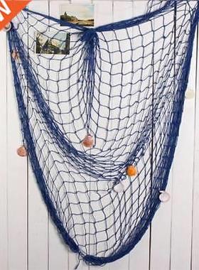 Fishing Net Sea Shell Starfish Hanging Home Wall Decoration