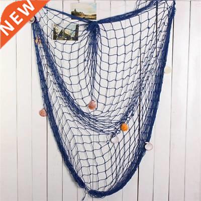 Fishing Net Sea Shell Starfish Hanging Home Wall Decoration