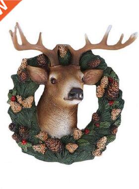 Resn Practcal Xmas Door Elk Decoraton Beautful Xmas