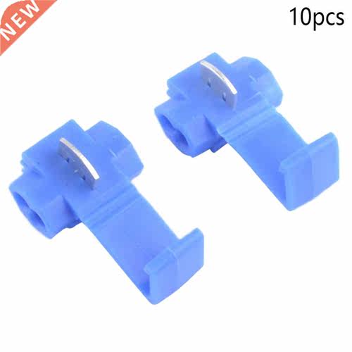 10pcs Free Break Quick Cable Clip Blue