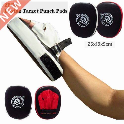 2Pcs Boxing Gloves Pads PU Foam Boxer Hand Target Adults