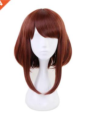 My Hero Academia OCHACO URARAKA Ochako Women Brown Short Wig